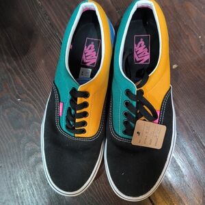 Vans Multicolor Low-Top Sneakers